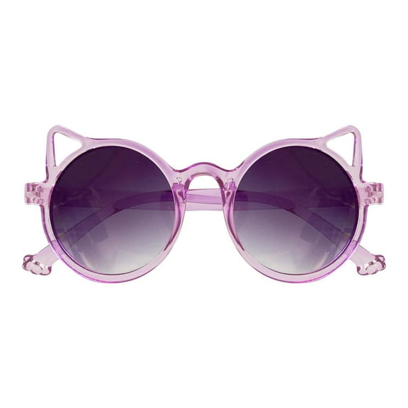 ZACPNCV Kids Sunglasses Baby Girls Lovely Cute Kitty Toddlers Sunglasses Party Birthday Gifts for Girls Boys Purple Free Size