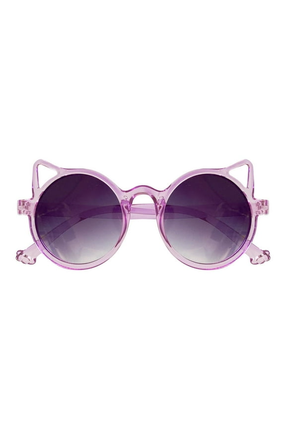 Kids Sunglasses Baby Girls Lovely Cute Kitty Toddlers Sunglasses Party Birthday Gifts for Girls Boys Purple Free Size