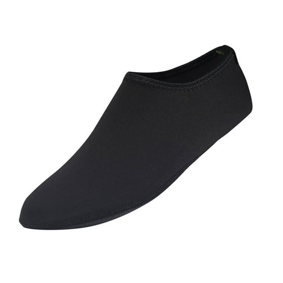 ZACPNCV Kids Toddler Water Shoes Barefoot Quick-Dry Aqua Socks for Boys Girls Baby with Non-Slip Rubber Sole Black 6-7 Years