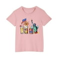 thumbnail image 1 of ZACPNCV Little Boys 4th of July T-Shirt Flag Tees Kids Toddler Short Sleeve Tee Shirts Pink 7-8 Years, 1 of 9