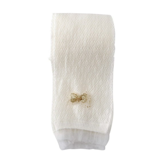 ZACPNCV Little Girls Fishnet Tights Princess Hollow Out Footed Leggings Toddler Dancing Pantyhose Uniform Stockings Beige 1-2 Years