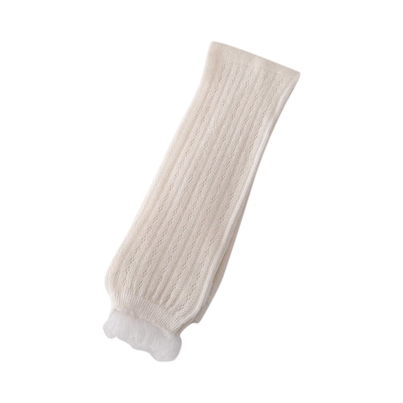 ZACPNCV Little Girls Fishnet Tights Princess Hollow Out Footed Leggings Toddler Dancing Pantyhose Uniform Stockings Beige 2-3 Years