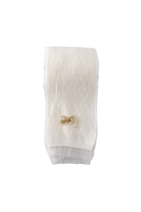 Little Girls Fishnet Tights Princess Hollow Out Footed Leggings Toddler Dancing Pantyhose Uniform Stockings Beige 5-6 Years