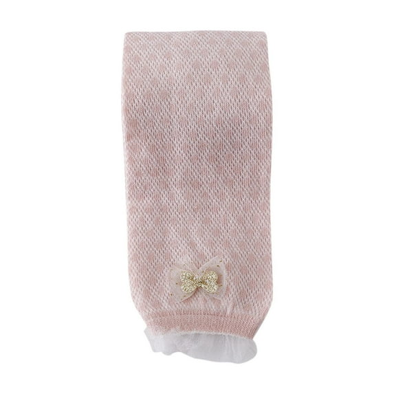 ZACPNCV Little Girls Fishnet Tights Princess Hollow Out Footed Leggings Toddler Dancing Pantyhose Uniform Stockings Pink 2-3 Years