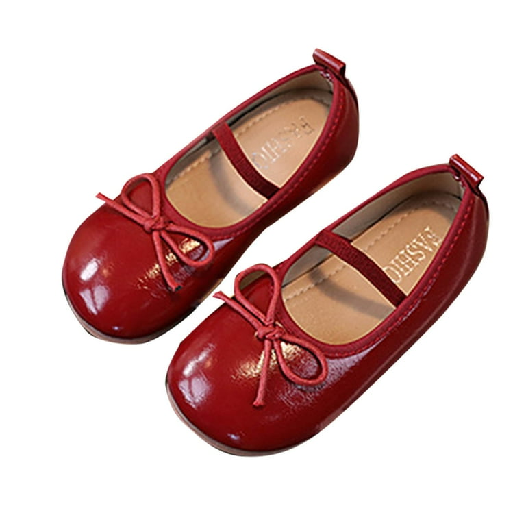ZACPNCV Mary Janes Flats for Toddler Girls Kids Glittery Dress