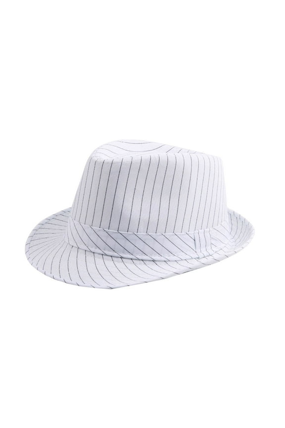 Men and Women Unisex British Style Solid Color Fedora Hat Sun Hat Hats Men Father's Day Gifts White Free Size
