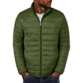 thumbnail image 1 of ZACPNCV Men's Lightweight Packable Puffer Jackets Hooded Winter Coat Warm Water-Resistant for Travel Casual Hiking Ski, 1 of 6