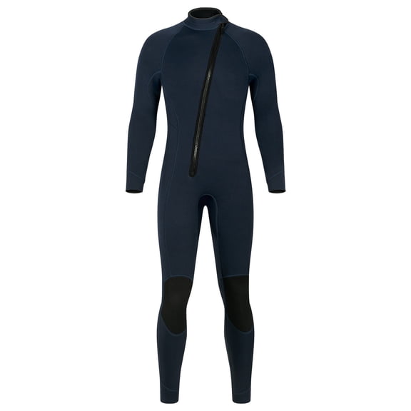 ZACPNCV Mens 3mm Neoprene Wetsuit Full Body Long Sleeve Thermal for Diving Snorkeling Surfing Cold Water Winter Swimming