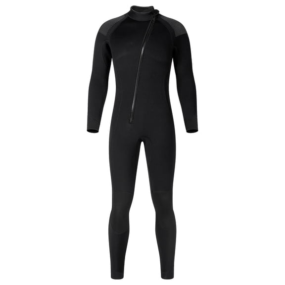 ZACPNCV Mens 3mm Neoprene Wetsuit Full Body Long Sleeve Thermal for Diving Snorkeling Surfing Cold Water Winter Swimming