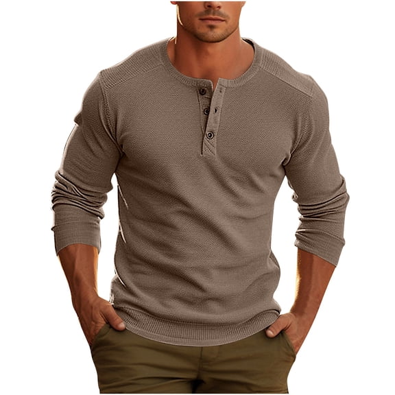 ZACPNCV Mens Classic Casual Shirt Long Sleeve Solid Color Basic Yet Stylish Design for Outing Travel Or Everyday