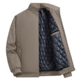 thumbnail image 1 of ZACPNCV Mens Lightweight Puffer Jacket with Hood Quilted Insulated Water-Resistant Coat Warm Winter Zip Up Hooded Jacket, 1 of 4