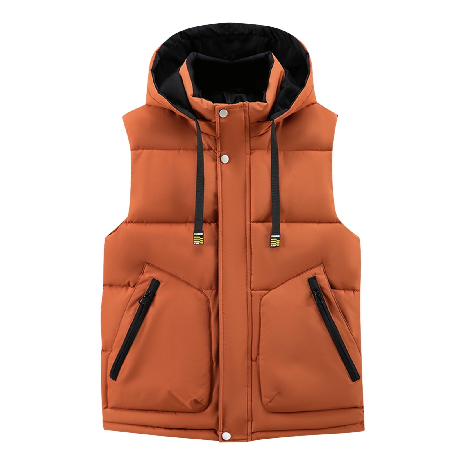 ZACPNCV Mens Lightweight Softshell Vest Windproof Sleeveless Jacket Zip Up Fleece Lined Vest Outerwear for Golf Running