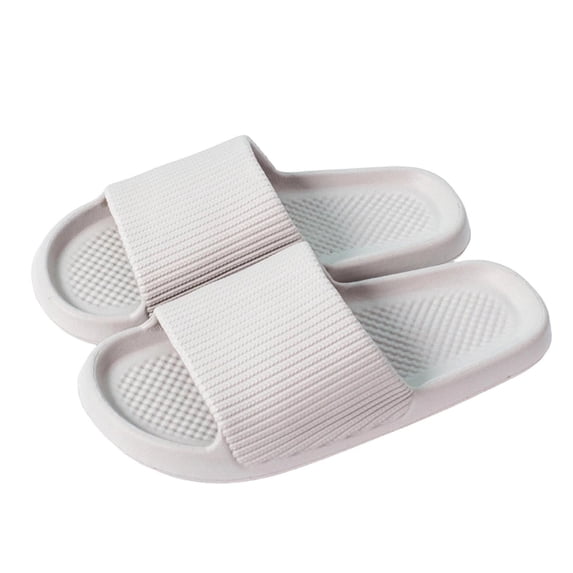 Lovskoo Mens Plus Size Outdoor Flip Flops Rubber Sole Non Slip Durable Comfort Beach Sandals