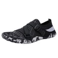 thumbnail image 1 of ZACPNCV Mens Plus Size Printed Water Shoes Quick Dry Breathable Non Slip Comfort Aqua Socks Summer, 1 of 9