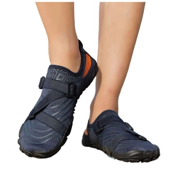 ZACPNCV Mens Plus Size Water Shoes Quick Dry Breathable Non Slip Comfort Aqua Socks Summer