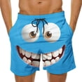 thumbnail image 1 of ZACPNCV Mens Shorts Stylish Summer Mens Swim Trunks Quick Dry Beachwear Sports Swim Board Shorts Holiday Party Bathing Suits, 1 of 5