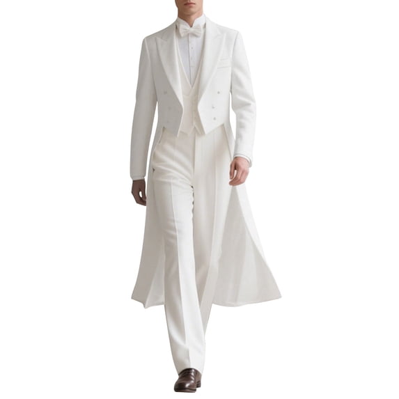 ZACPNCV Mens Trench Coat Solid Color Loose Fit Single Breasted Long Overcoat Fashion Fall Winter Topcoat