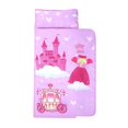 thumbnail image 1 of ZACPNCV Nap Mat with Pillow Blanket Set Sleeping Mats for Toddler Kids Thick Large Roll up Slumber Bag for Daycare Preschool Kindergarten Boys Girls Pink Free Size, 1 of 3