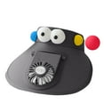thumbnail image 1 of ZACPNCV Sun Visors Hat with Fan for Kids Fan Visor Hat Large Area Sun Protection Black 3-14 Years, 1 of 5
