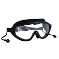 thumbnail image 1 of ZACPNCV Swim Goggles Attached Earplugs Non Fog UV Protection Swimming Goggles for Youth Kids Black Free Size, 1 of 4