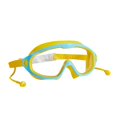 thumbnail image 1 of ZACPNCV Swim Goggles Attached Earplugs Non Fog UV Protection Swimming Goggles for Youth Kids Yellow Free Size, 1 of 1