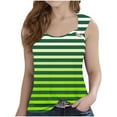 thumbnail image 1 of ZACPNCV Tank Tops for Girls Dressy Casual Sleeveless T Shirts Loose Comfy Camisole Trendy Cute Blouses Summer Top Green 9-10 Years, 1 of 5