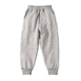 thumbnail image 1 of ZACPNCV Toddler Boy Girl Pants Casual Long Jogger Pants Kids Basic Elastic Waist Harem Trousers Gray 6-8 Years, 1 of 3