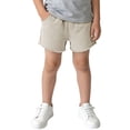 thumbnail image 1 of ZACPNCV Toddler Boys Athletic Shorts Casual Beach Shorts Boys Mesh Basketball Soccer Knee-Length Shorts Beige 3-4 Years, 1 of 8