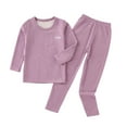 thumbnail image 1 of ZACPNCV Toddler Boys Pajamas Baby Girls Cute Bunny Pjs Long Sleeve Top Pants Set Soft Cotton Matching Outfits Purple 5-6 Years, 1 of 6