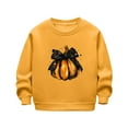 thumbnail image 1 of ZACPNCV Toddler Boys Sweatshirts Patterned Long Sleeve Pullover Crewneck Tops Shirts Yellow 7-8 Years, 1 of 8
