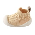 thumbnail image 1 of ZACPNCV Toddler Wide Toe Box Barefoot Shoes Boys Girls Sneaker Tennis Sneakers Breathable Non-Slip First Walking Shoe School Activities Yellow, 1 of 5