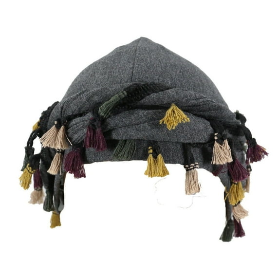 ZACPNCV Turban Head Wraps for Men Satin Lined Turban for Women Vintage Twist Velvet Durags Gifts Multicolor Free Size