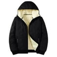 thumbnail image 1 of ZACPNCV Winter Work Jackets for Men Water Resistant Hooded Duck Canvas Coat Insulated Jacket with Pockets, 1 of 9