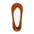thumbnail image 1 of ZACPNCV Women Nylon Ultra Low Cut Non-Slip Thin Liner Socks Invisible Hidden Socks for Flats Coffee Free Size, 1 of 3