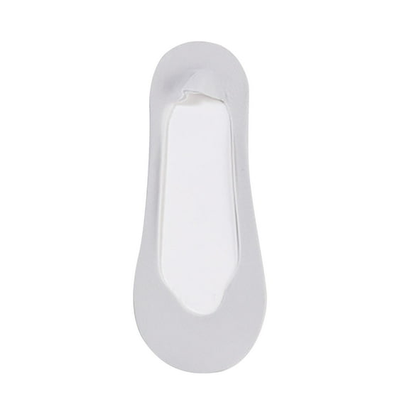 ZACPNCV Women Nylon Ultra Low Cut Non-Slip Thin Liner Socks Invisible Hidden Socks for Flats Gray Free Size
