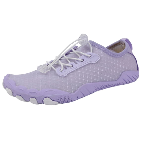 ZACPNCV Women's Quick Drying Aqua Shoes Plus Size Outdoor Breathable Fitness Diving Sneakers Spring Summer Water Shoes