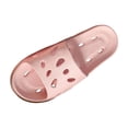 thumbnail image 1 of ZACPNCV Womens EVA Shower Slippers Drainage Holes Quick Dry Non Slip Bathroom Sandals Anti Odor Lightweight Comfortable Indoor, 1 of 7