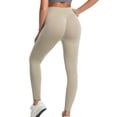 thumbnail image 1 of ZACPNCV High Waisted Tummy Control Yoga Pants for Women Peach Hip Lifting Leggings Tight Fit Running Gym Workout Long Pants, 1 of 5