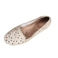 thumbnail image 1 of ZACPNCV Womens Loafers Breathable Plus Size Openwork Casual Flats Spring Summer Lightweight Comfort Perforated Slip On, 1 of 8