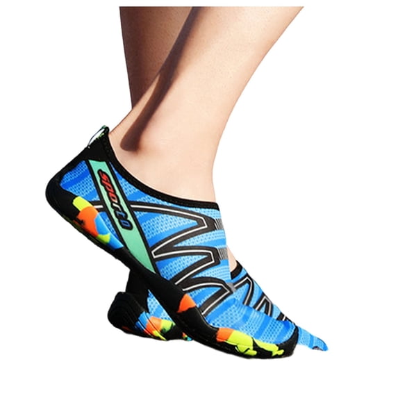 ZACPNCV Womens Plus Size Water Shoes Quick Dry Breathable Non Slip Comfort Aqua Socks Summer