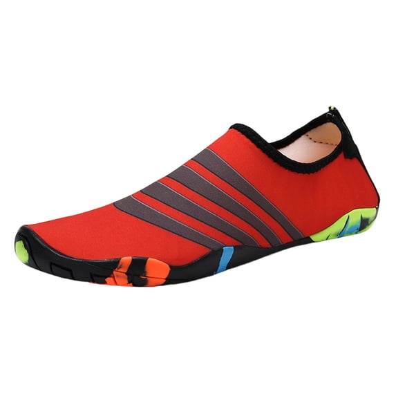 ZACPNCV Womens Plus Size Water Shoes Quick Dry Breathable Non Slip Comfort Aqua Socks Summer