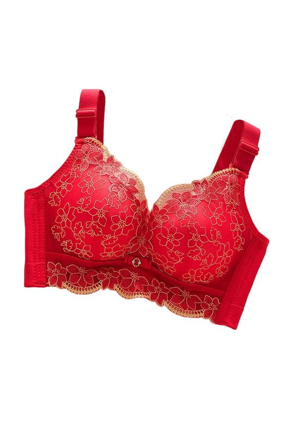 Womens Push Up Bra Small Bust Enhancer Adjustable Straps Non Sagging Daily Comfort Underwire Free