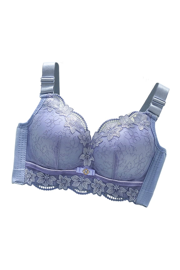 Womens Push Up Bra Small Bust Enhancer Adjustable Straps Non Sagging Daily Comfort Underwire Free