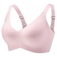 thumbnail image 1 of ZACPNCV Womens Racerback Sports Bra Solid Wireless Push Up Back Closure Adjustable Yoga Running Workout Top, 1 of 1