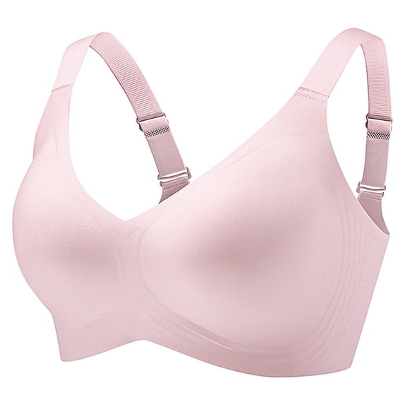 ZACPNCV Womens Racerback Sports Bra Solid Wireless Push Up Back Closure Adjustable Yoga Running Workout Top