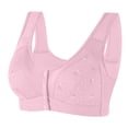 thumbnail image 1 of ZACPNCV Womens Seamless Bras No Underwire Supportive Wireless Push Up Full Coverage Bralette Comfort T-Shirt Bra Pink 2XL, 1 of 9