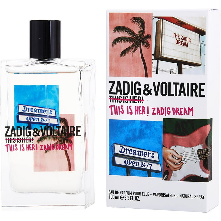 This Is Her! Zadig Dream Eau De Parfum Spray By Zadig & Voltaire - 3.4 oz This Is Her! Zadig Dream Eau De Parfum Spray By Zadig & Voltaire - 3.4 oz