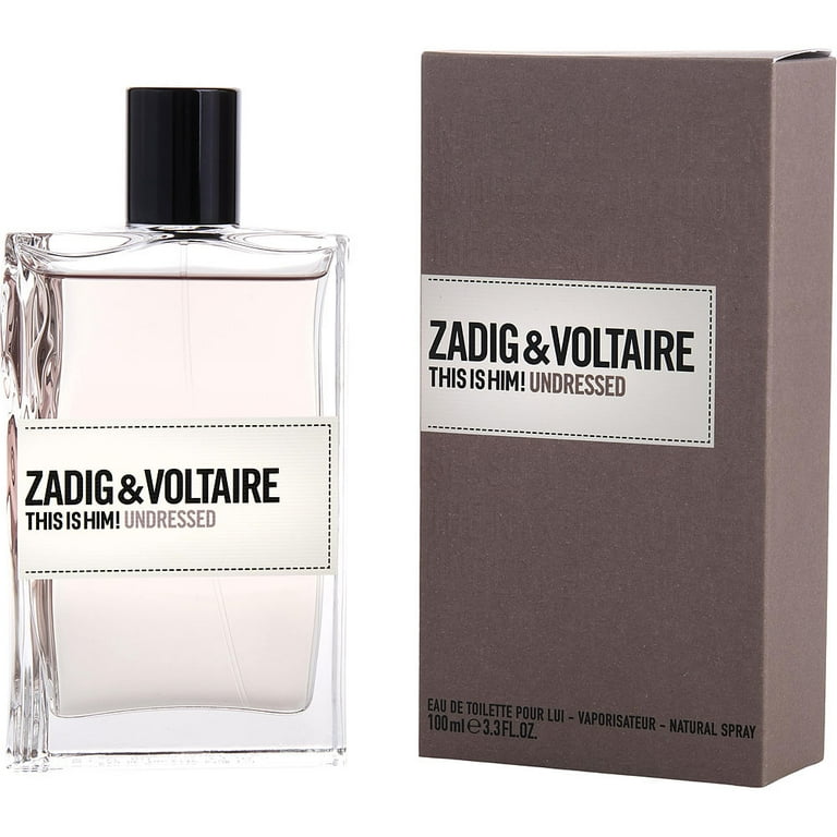 This Is Him Undressed Eau De Toilette Spray By Zadig & Voltaire - 3.3 oz This Is Him Undressed Eau De Toilette Spray By Zadig & Voltaire - 3.3 oz