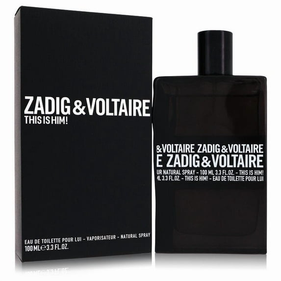 Zadig and Voltaire Men's This is Him EDT Spray 3.4 oz Fragrances 3423474896257