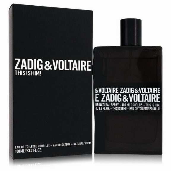 Zadig and Voltaire Men's This is Him EDT Spray 3.4 oz Fragrances 3423474896257